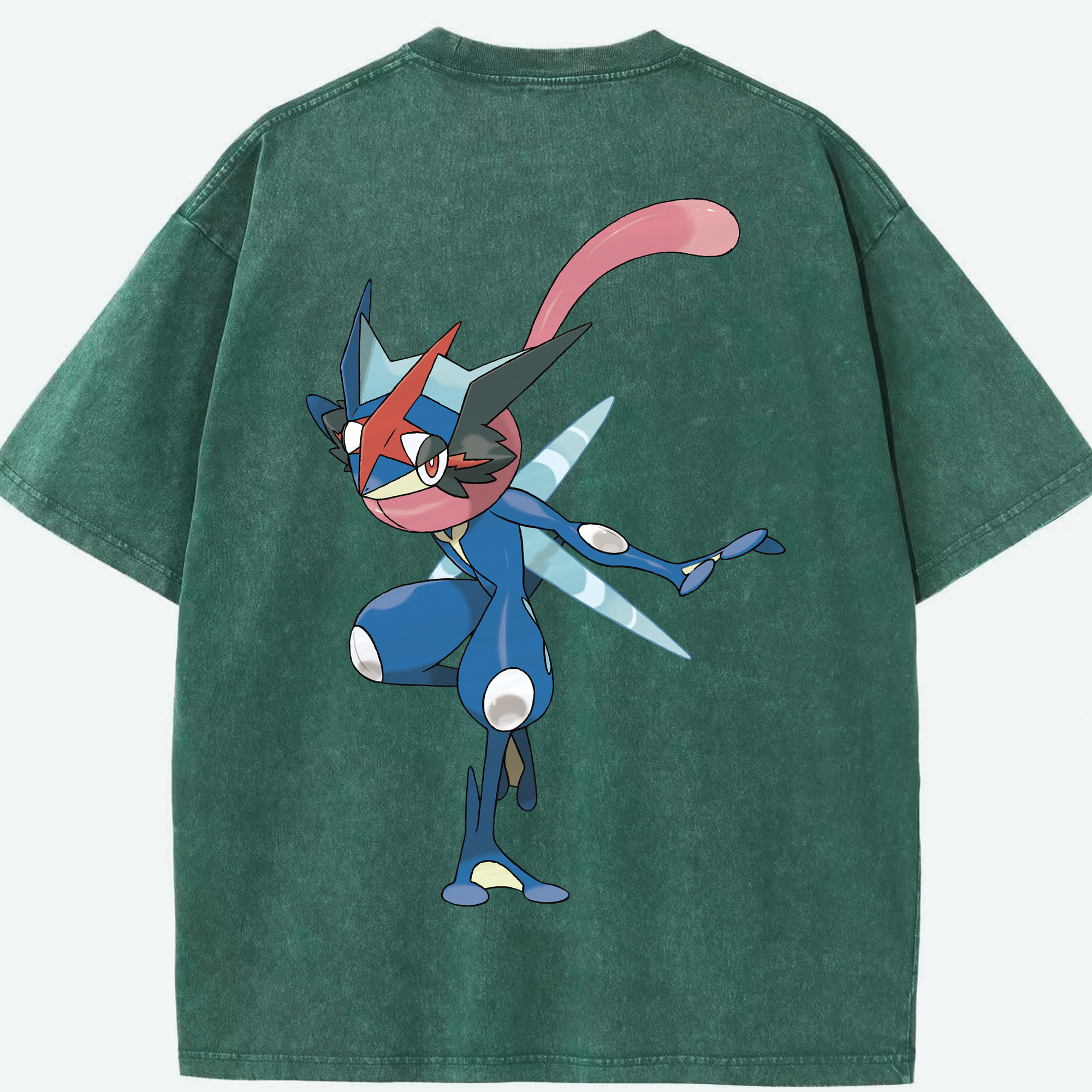 （画像用） ポケットモンスター Pokémon 綿100% ヴィンテージ風 半袖Tシャツ（背面プリント）